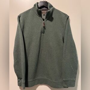 Tasso Elba Green Quarter Zip - Size M